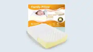Childrens Family Contoured Junior Egg Foam Pillow