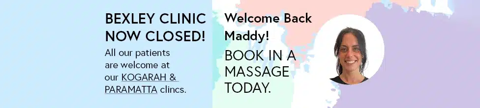 Bexley closed, welcome back Maddy! Header