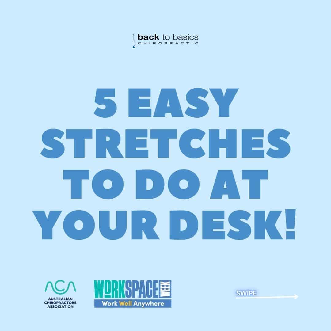 5 Easy Desk Stretches!