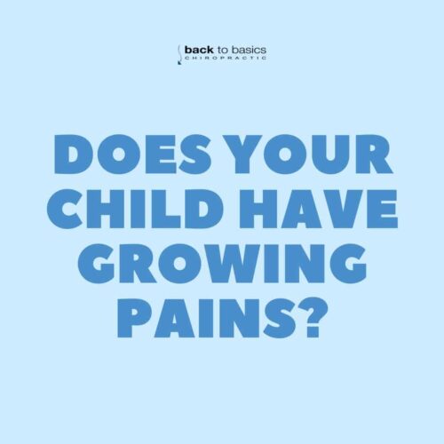 Chiropractor Children Growing Pains